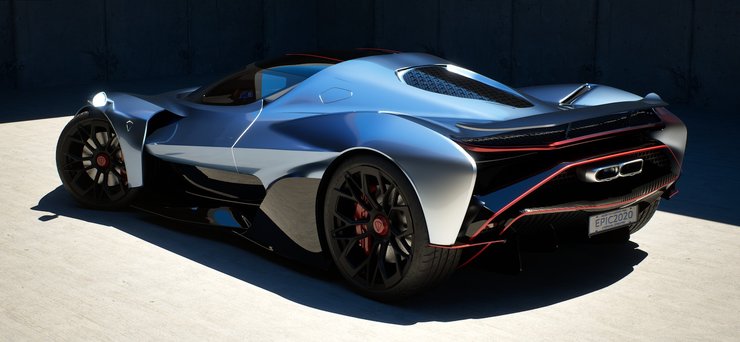 косовский суперкар, Arrera Illyrian TSX, Illyrian TSX, Arrera Automobili, суперкар из Косово, суперкар Arrera Illyrian, суперкар Arrera Illyrian