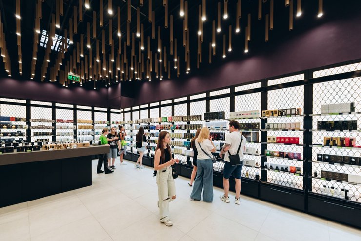 Особливе місце в Beauty Garden займає колекція нішевих ароматів: 160 м², 111 брендів . Фото: BROCARD