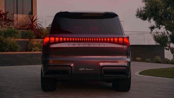 Infiniti QX Monograph, Infiniti QX, новый Infiniti QX, внедорожник Infiniti