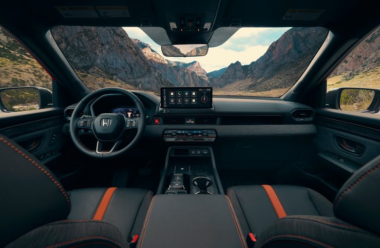Салон Honda Passport, нова Honda Passport, кросовер Honda, Honda Passport 2025