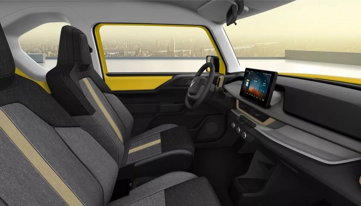 салон VinFast VF 3 2024, новый VinFast VF3, электромобиль VinFast, электромобиль VinFast, кроссовер VinFast