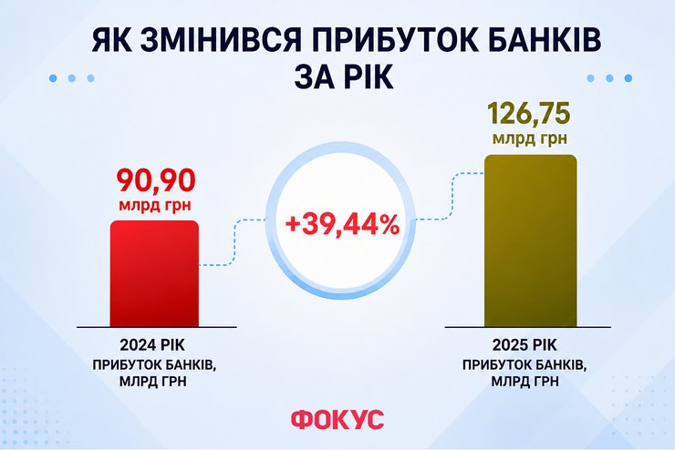 Рейтинг Фокусу: динаміка прибутку банків за рік