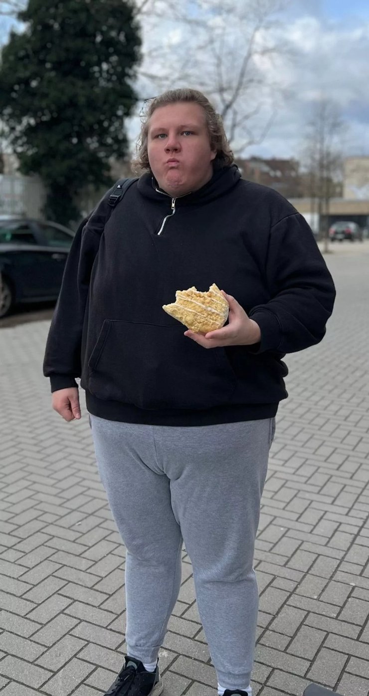 Гаррі Спаканья до схуднення