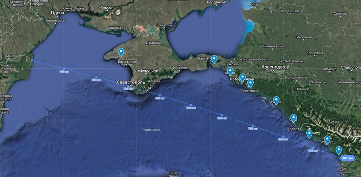 Порты, куда РФ может отвести флот из Крыма