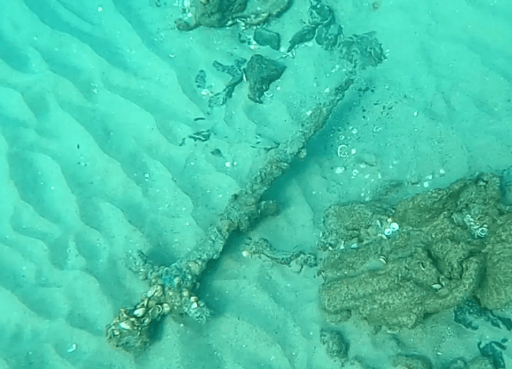 Середньовіччя, меч, Ізраїль, узбережжя, Хоф Ха-Кармель, морська битва, хрестоносці, артефакти, історія, битва, знахідка, море, бетон, дослідження