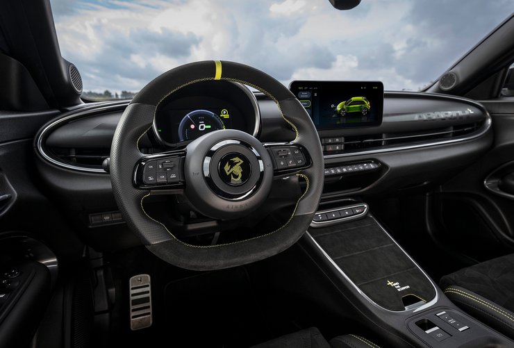 салон Abarth 600e, FIAT Abarth, Abarth 600e Scorpionissima, Abarth 600e