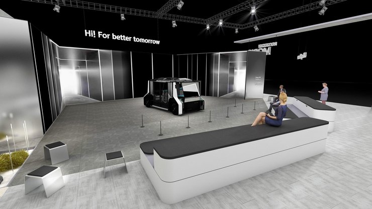 Hyundai M.Vision TO, Hyundai M.Vision HI, беспилотные Hyundai, беспилотник Hyundai, электромобиль Hyundai