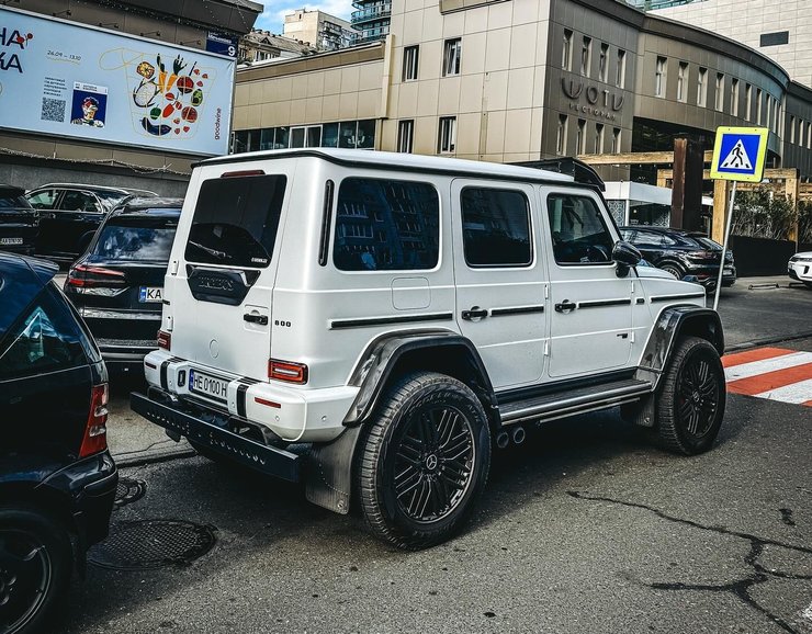 Mercedes-AMG G63 4x4, Brabus 800 4×4, Brabus 800, Mercedes-AMG G63, тюнінг гелендвагена