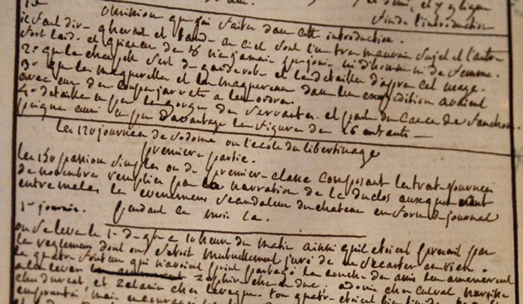 120 дней содома, маркиз де сад