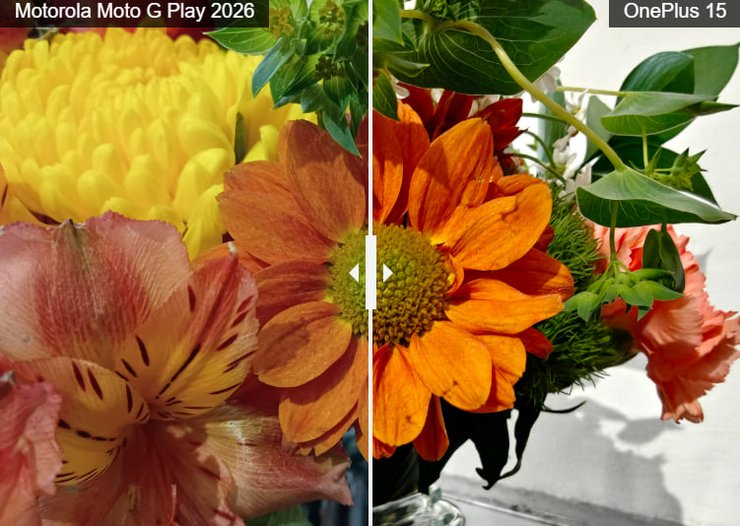 Камера Moto G Play 2026 та OnePlus 15
