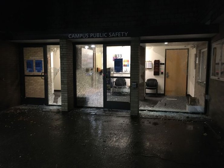 Протесты в Портленде