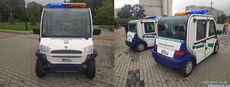 Teren, электромобиль Teren, патрульные электромобили