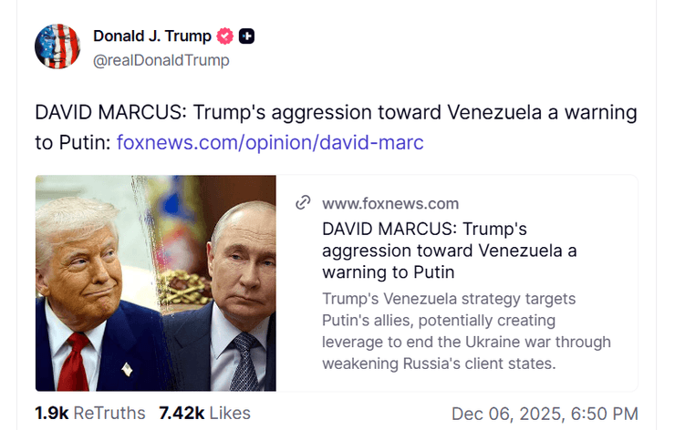 Репост Трампа Репост Трампа