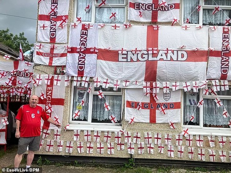 прапори збірної Англії