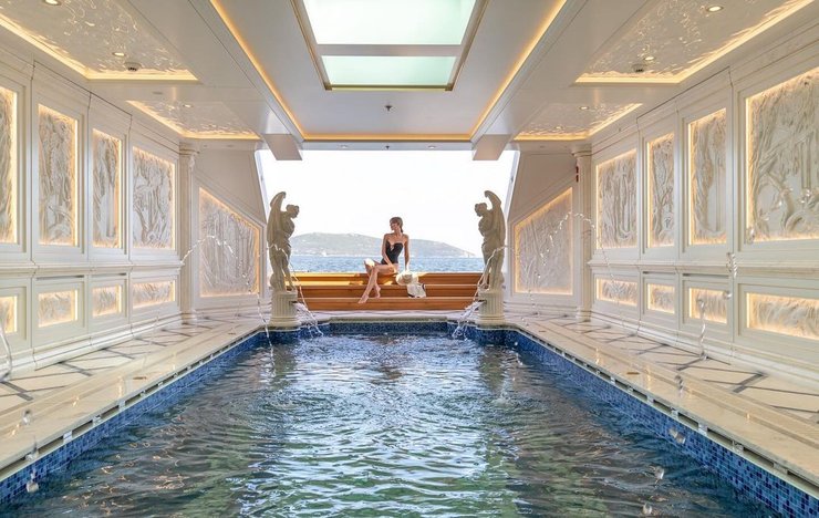 яхта леона, роскошная яхта, турецкая верфь, яхта миллиардера