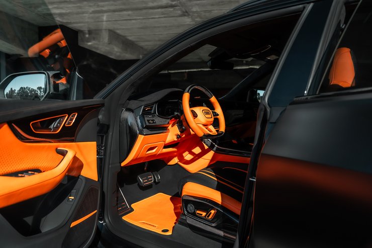 салон Audi RS Q8, тюнинг Audi RS Q8, кроссовер Audi, Audi Q8, Audi Q8