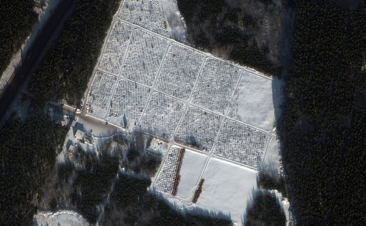 Кладбище ЧВК Вагнер в России, фото