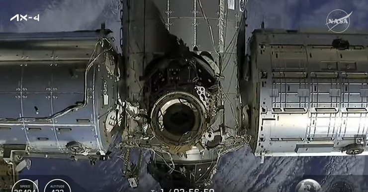 Ax-4 Crew Dragon МКС