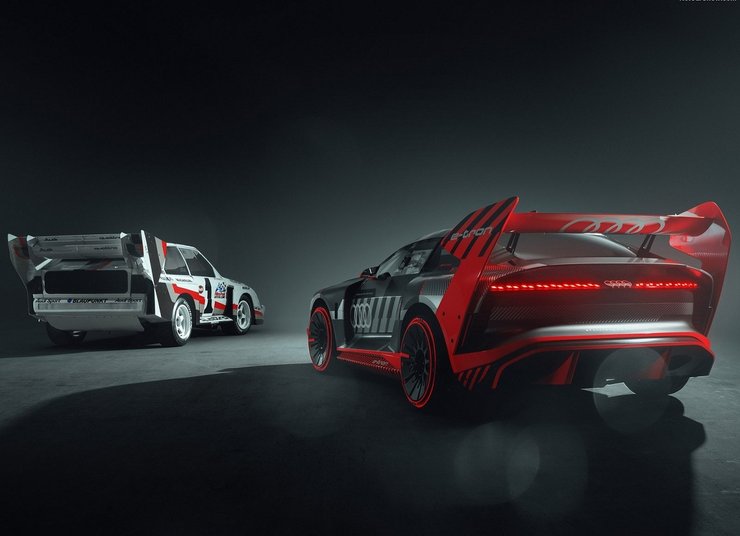 Audi S1 e-tron quattro Hoonitron, Audi S1, Audi Quattro, Кен Блок, електромобіль Audi