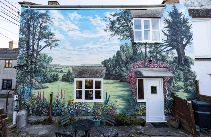 Дом с фреской