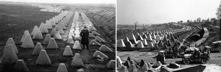 противотанковые рубежи