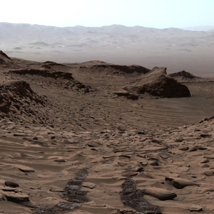 кратер Гейл Марс