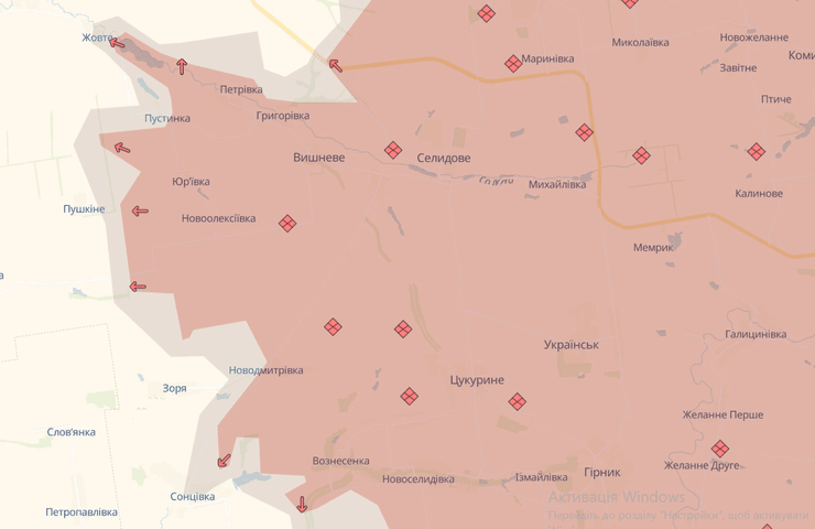 ВС РФ оккупировали Новоселидовку и Петровку