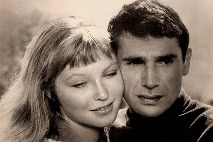 Робер Оссейн с Мариной Влади