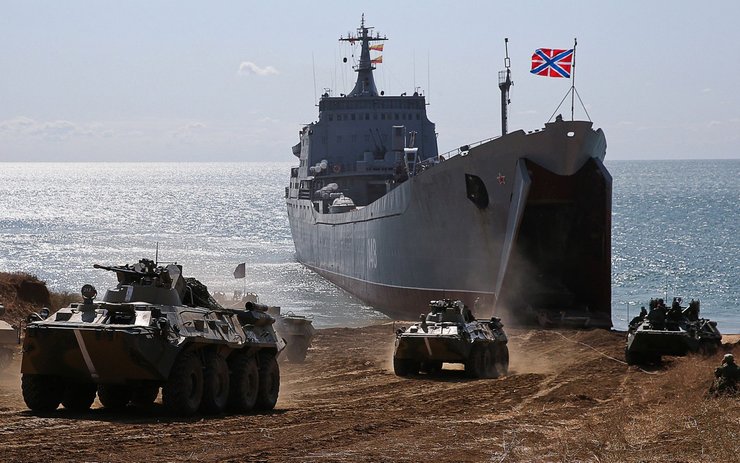 фото, корабль, танки, военные учения, Украина, кавказ 2020