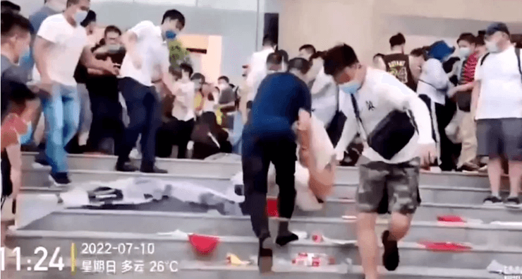 китай протесты