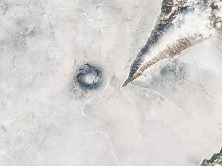 ледяные кольца байкал