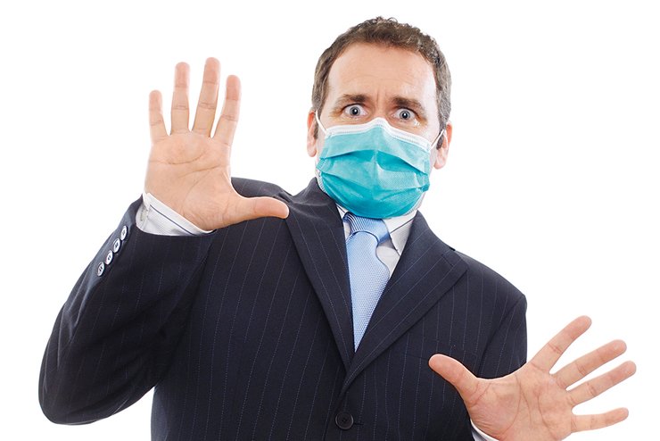 грипп, маска, профилактика