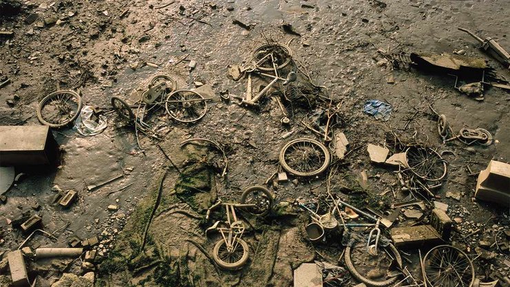 болото, грязь, велосипеды, снимок