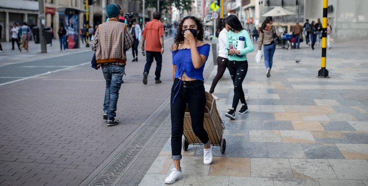 локдаун в колумбии, коронавирус в южной америке