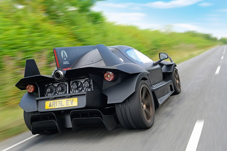 Ariel Hipercar, электромобиль Ariel Hipercar, Бэтмобиль, серийный Бэтмобиль, авто Бэтмена