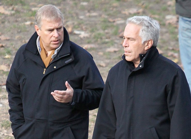 принц Ендрю, Джеффрі Епштайн