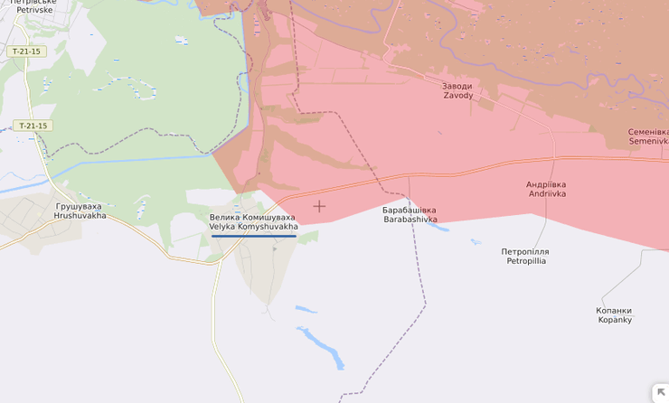 бои за изюм, наступление на донбасс