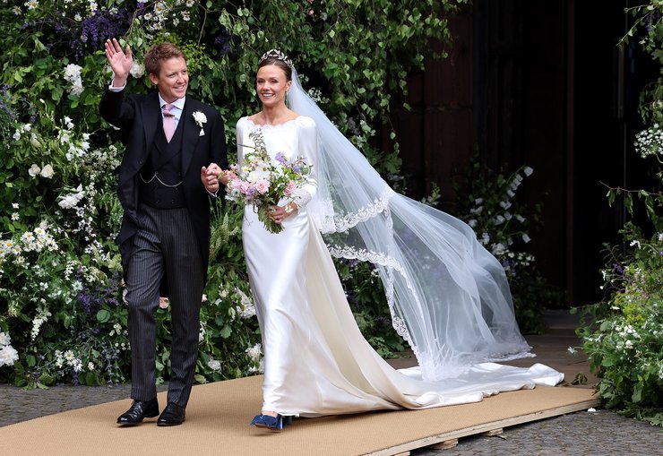 Хью Гросвенор и Оливия Хенсон