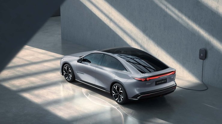 Mazda EZ-6 2025, новая Mazda EZ-6, электромобиль Mazda