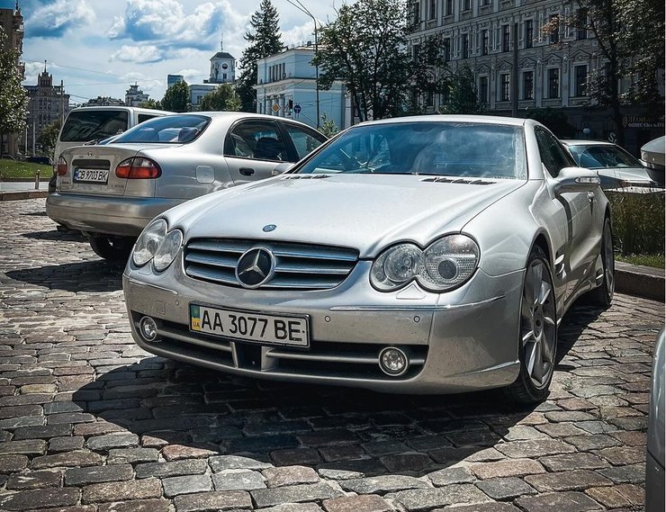 Mercedes SL, Mercedes SL 500 R230, Mercedes SL 500, тюнінг Mercedes SL, Mercedes SL 500, Mercedes SL Lorinser