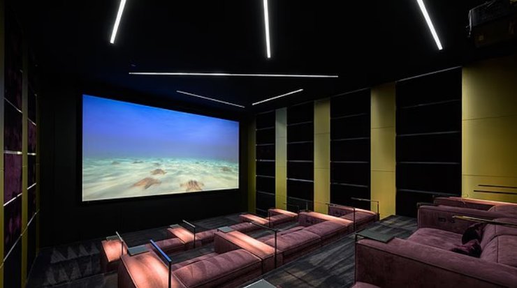 Кинотеатр в одном из эксклюзивных особняков