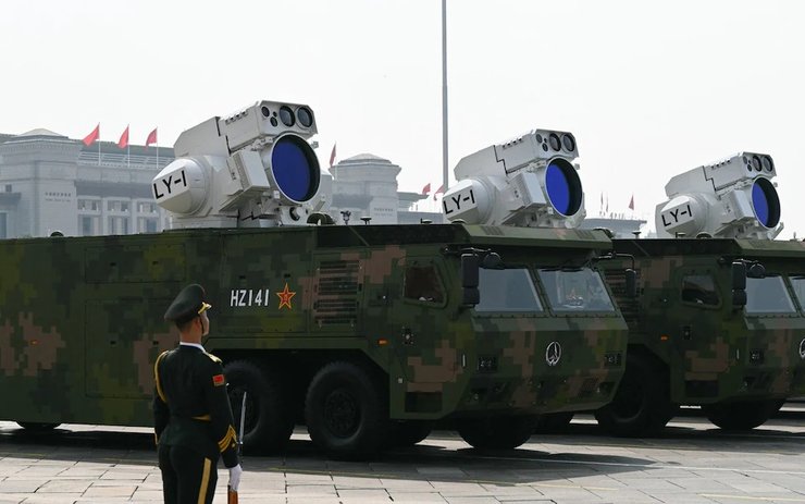 лазерна зброя парад у пекіні