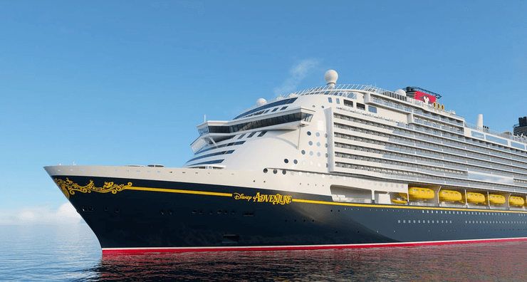 обновленное судно компании Disney