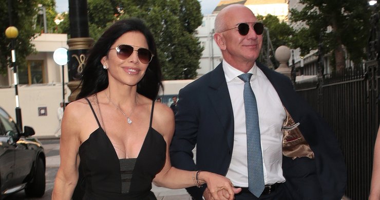 Лорен Санчес и Джефф Безос