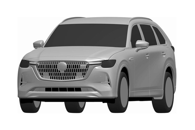 Mazda CX-80 2025, Mazda CX-80, новая Mazda CX-80, кроссовер Mazda