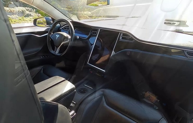 Tesla Model S, электромобиль Tesla Model S, электрокар Tesla Model S