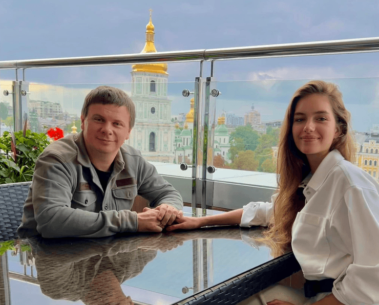 Дмитрий Комаров и Александра Кучеренко