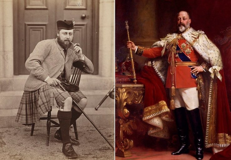 принц уэльский, король эдуард VII, король британии, бордель, кресло любви