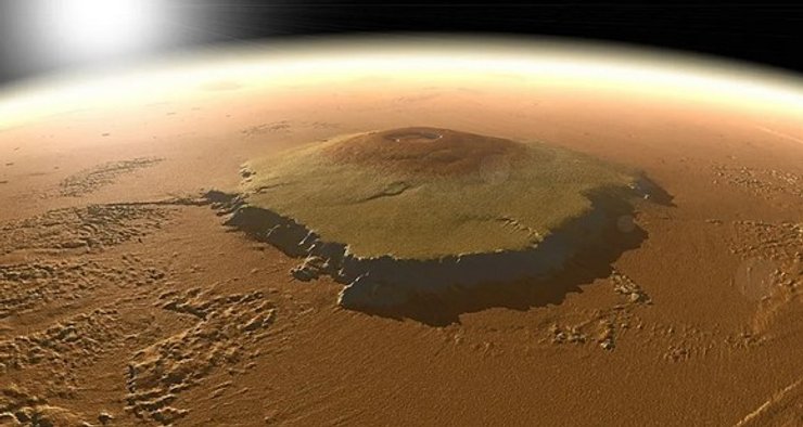 гора Олімп Марс