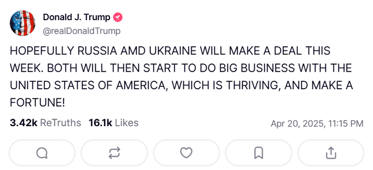 угода України та РФ, мирна угода, мирні переговори, Дональд Трамп, перемир'я в Україні